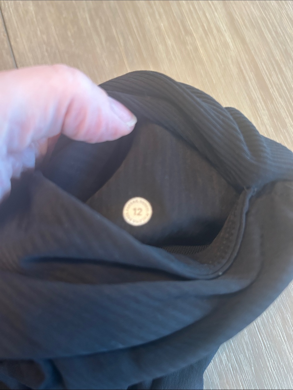 Black‎ Lululemon dance studio Jogger Pants unlined - Picture 5 of 6
